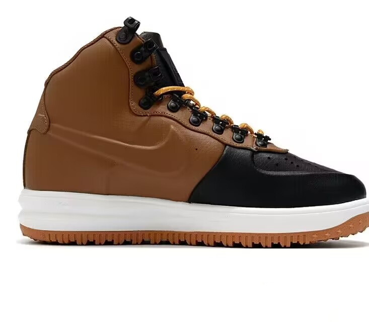 Men's Air Force 1 High Brown Black Shoes 0299